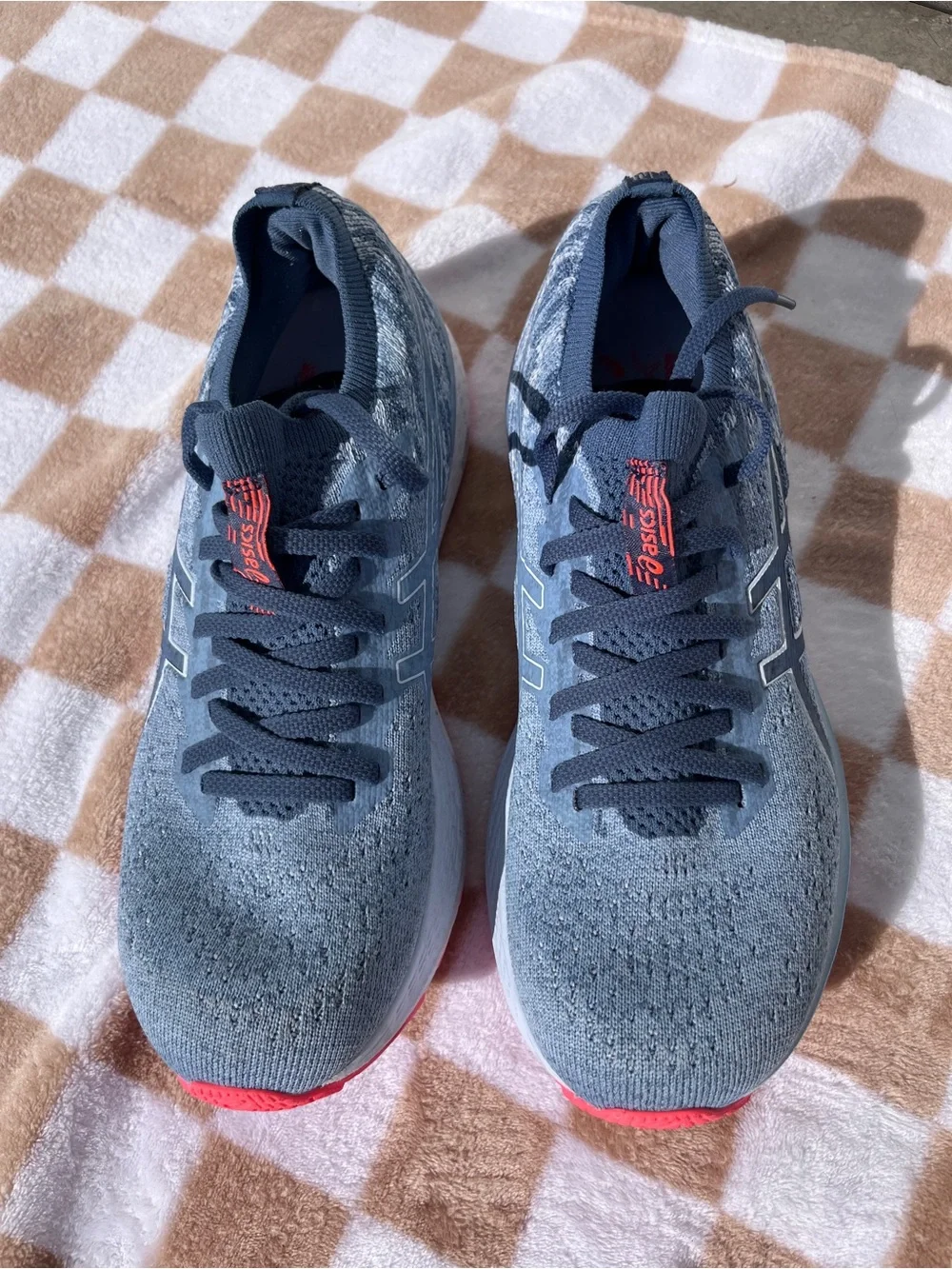 ASICS Women's Blue Tennis Shoes Size 9